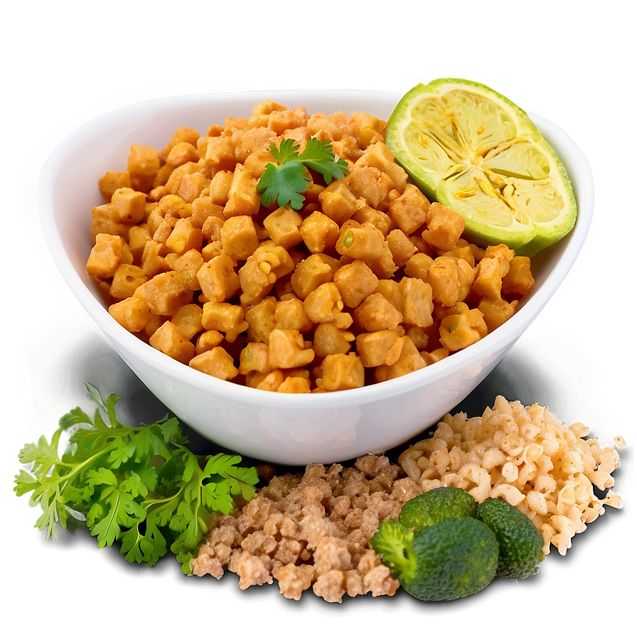 Plate Of Vegan Food Png 06262024 PNG image