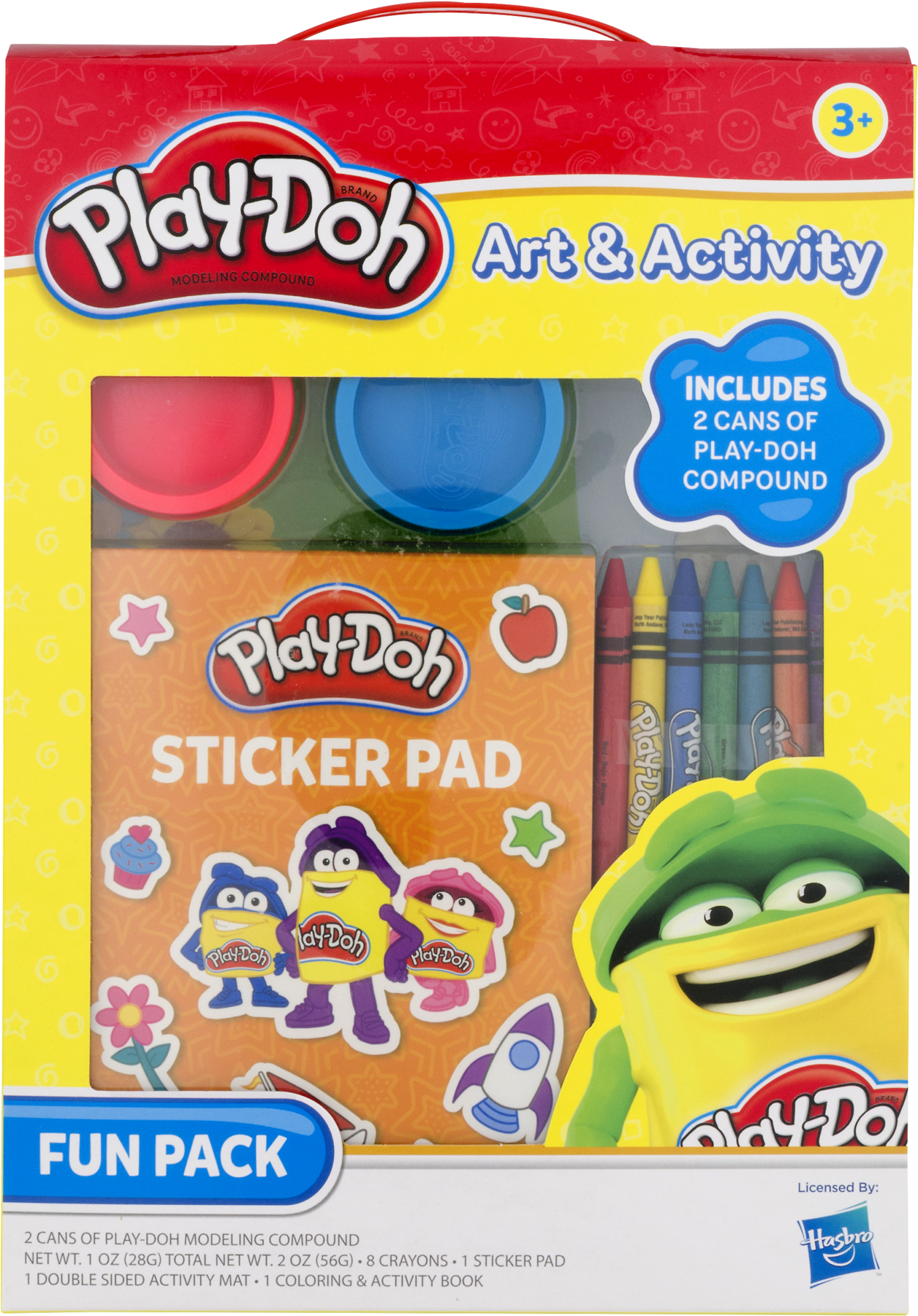 Play Doh Art Activity Fun Pack Product Packaging PNG image