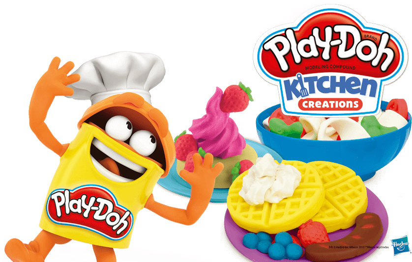 Play Doh Kitchen Creations Advert PNG image