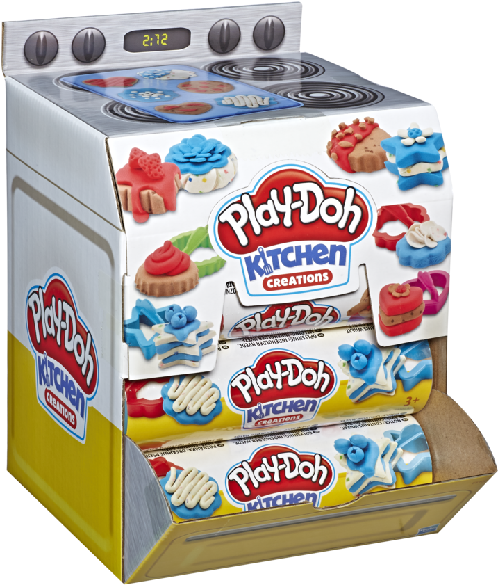Play Doh Kitchen Creations Packaging PNG image