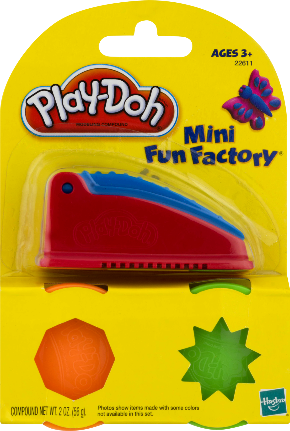 Play Doh Mini Fun Factory Packaging PNG image