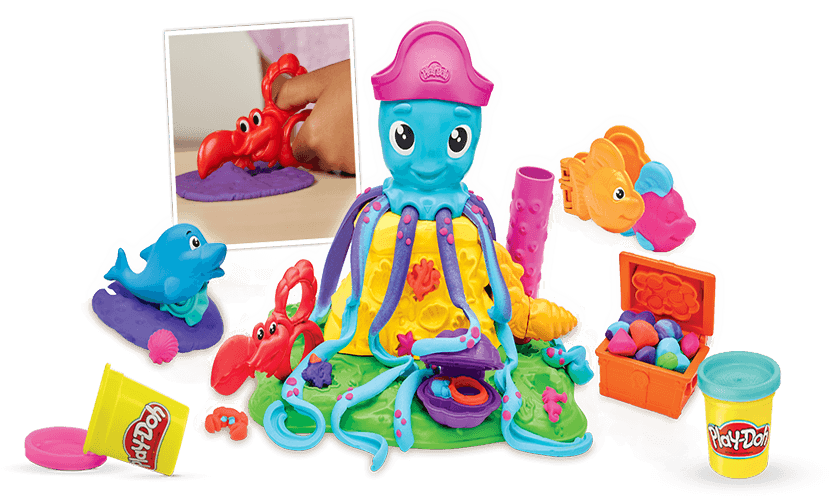 Play Doh Octopus Fun Creation Set PNG image