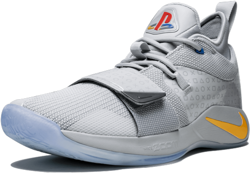 Play Station Inspired Sneaker Design PNG image