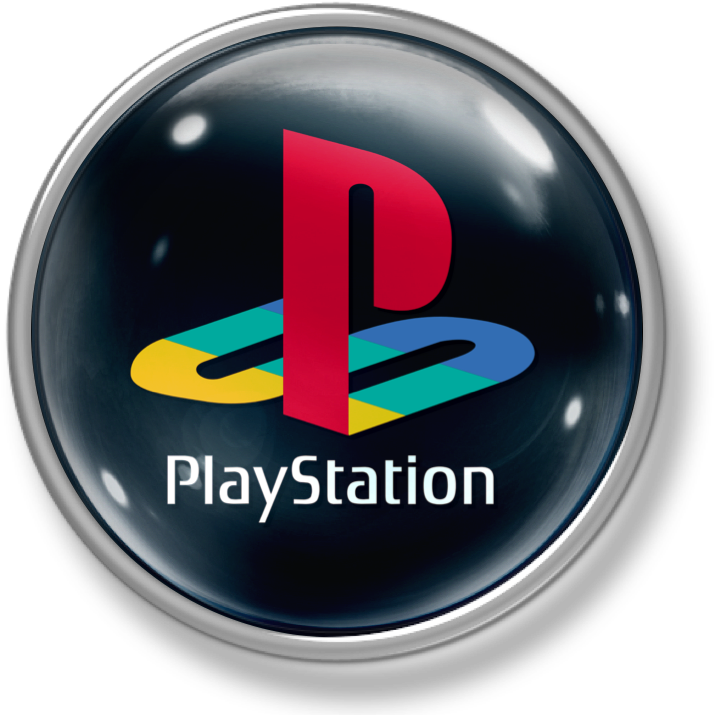 Play Station Logo Button PNG image