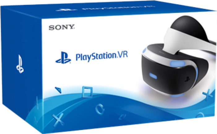 Play Station V R Headset Box PNG image