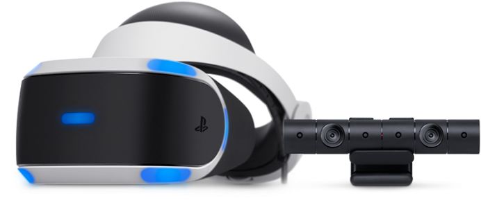 Play Station V R Headsetand Camera PNG image