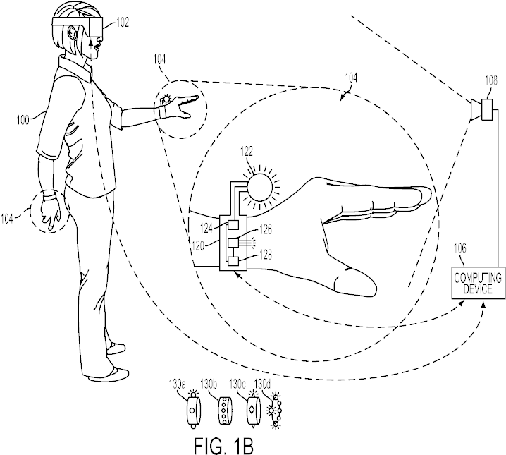 Play Station V R Patent Illustration PNG image