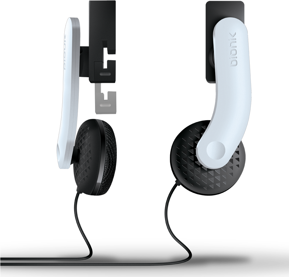 Play Station5 Headset Design PNG image