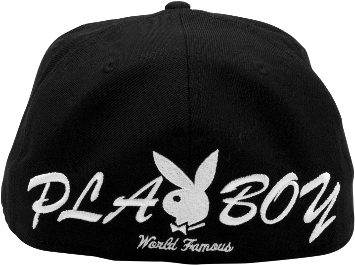 Playboy Branded Black Beanie Hat PNG image