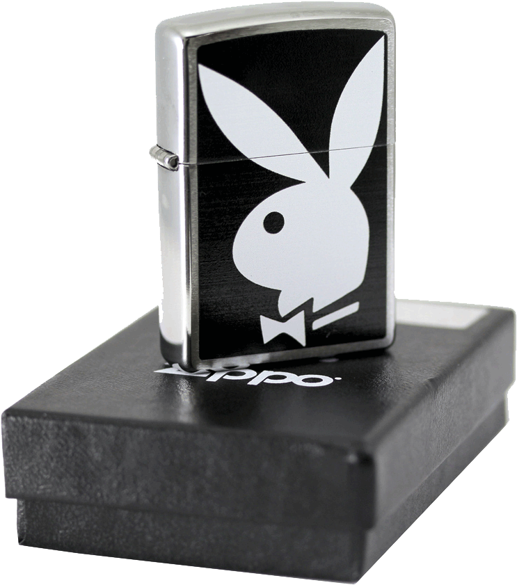 Playboy Logo Zippo Lighter PNG image