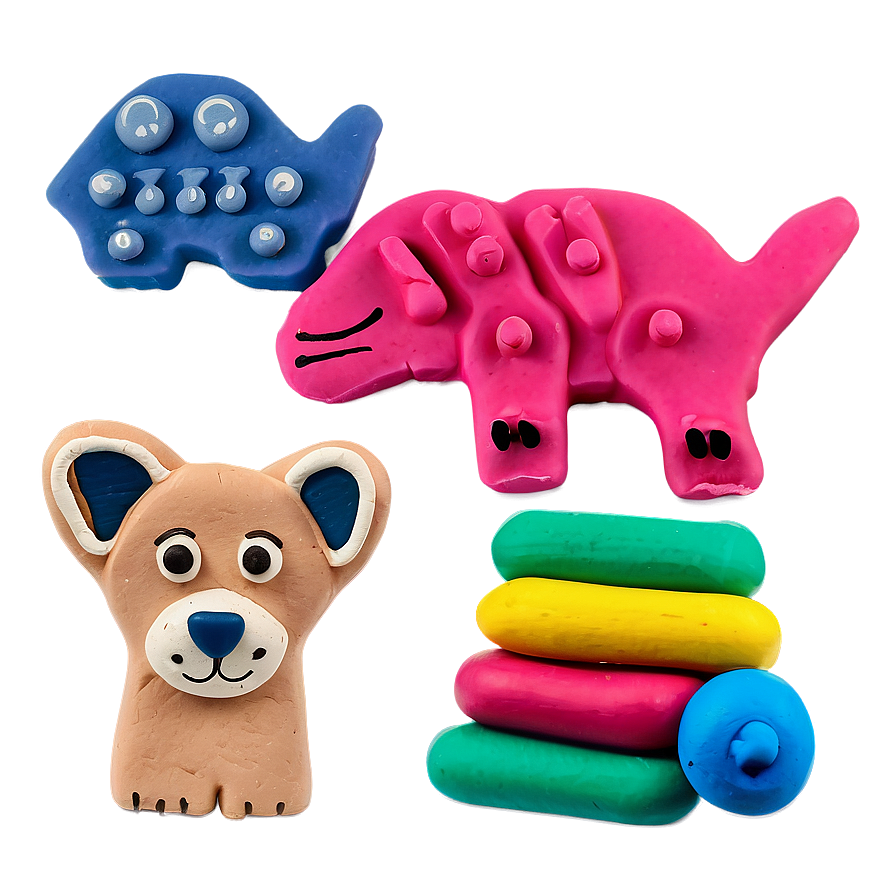 Playdough Animal Creations Png 30 PNG image