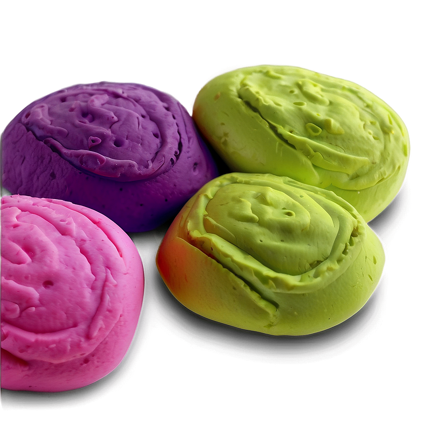 Playdough D PNG image