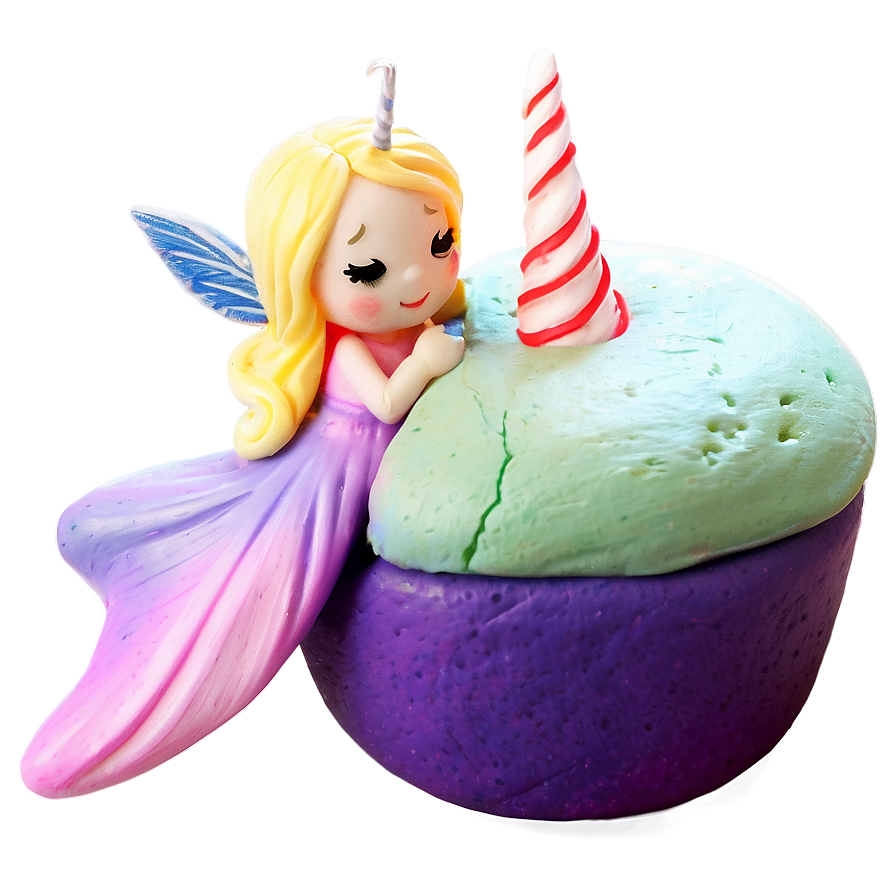 Playdough Fairy And Unicorn Set Png Cqn PNG image