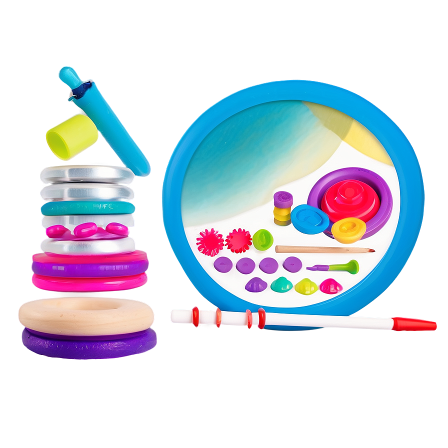 Playdough Jewelry Making Kit Png 06132024 PNG image