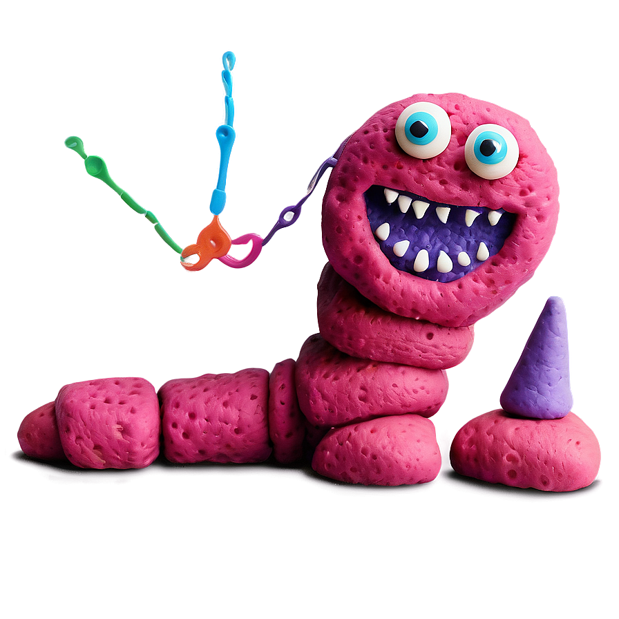 Playdough Monster Creations Png 06132024 PNG image