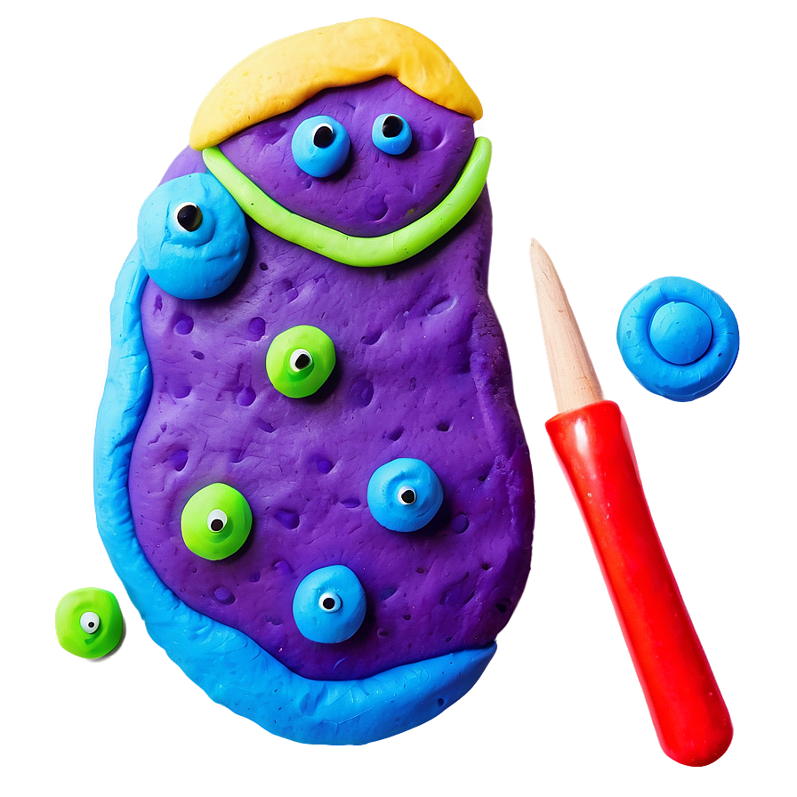 Playdough Monster Creations Png Hqb67 PNG image