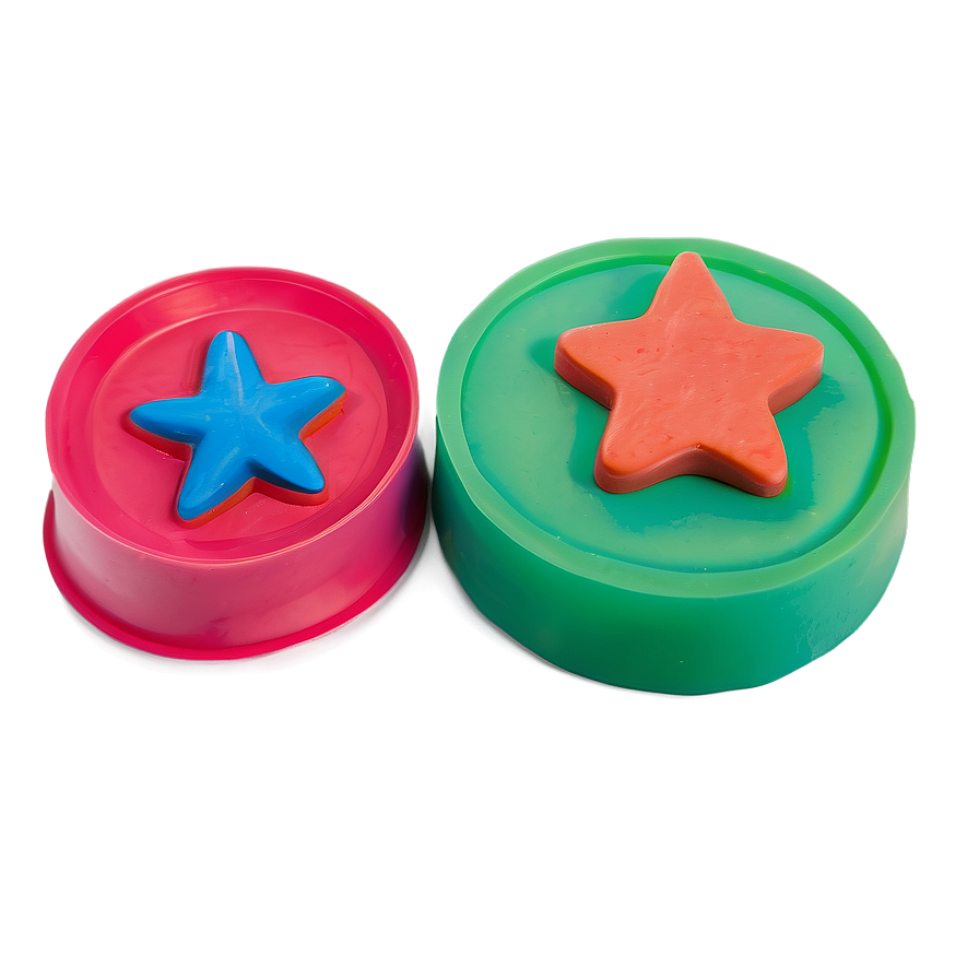 Playdough Shapes And Molds Png Swf PNG image