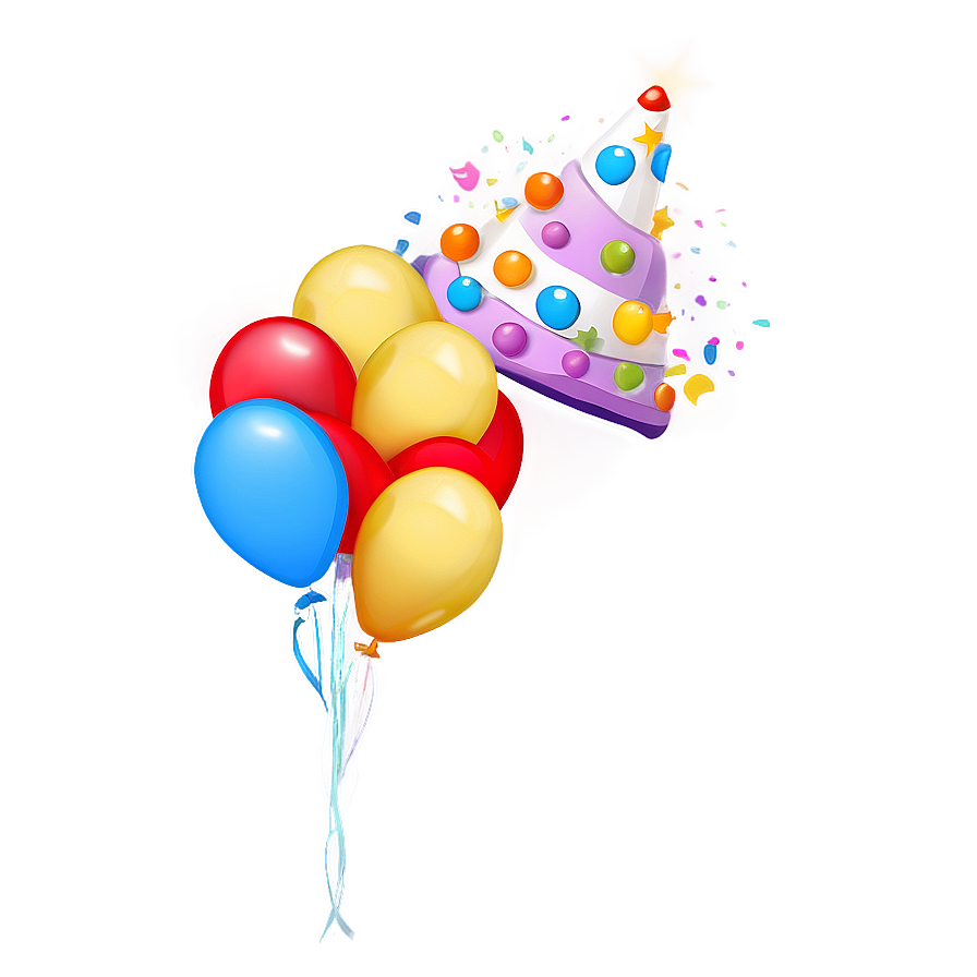 Playful Birthday Emoji Png Vrc25 PNG image