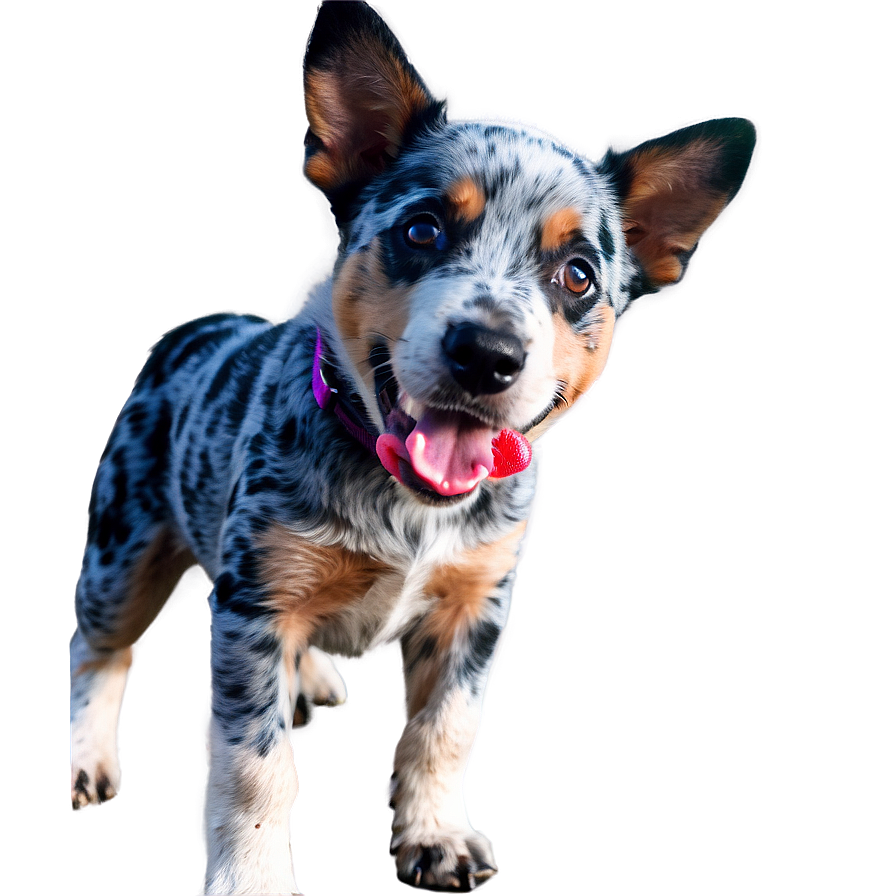 Playful Blue Heeler Png Iay85 PNG image