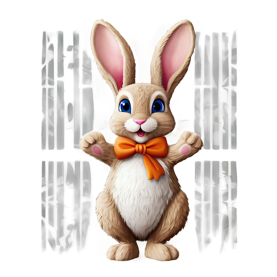 Playful Bunny Clipart Png 12 PNG image