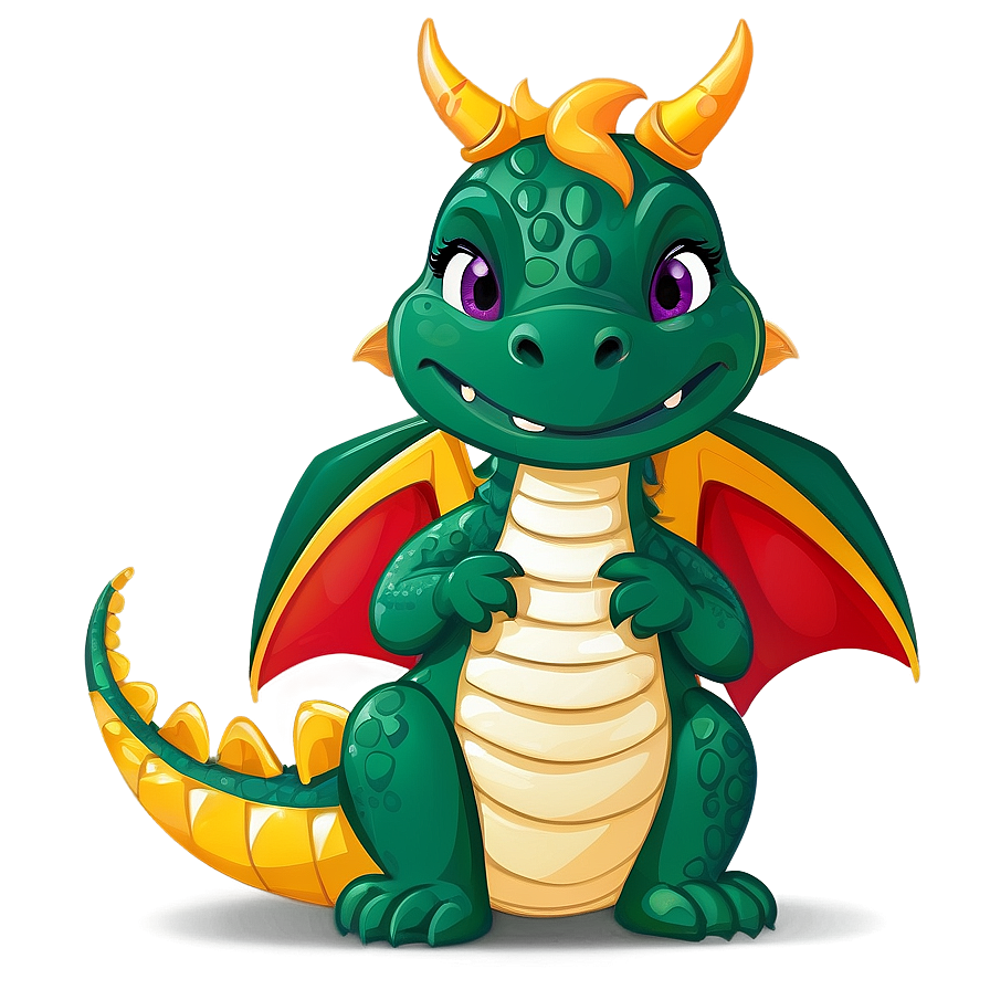 Playful Cute Dragon Png Tbf93 PNG image