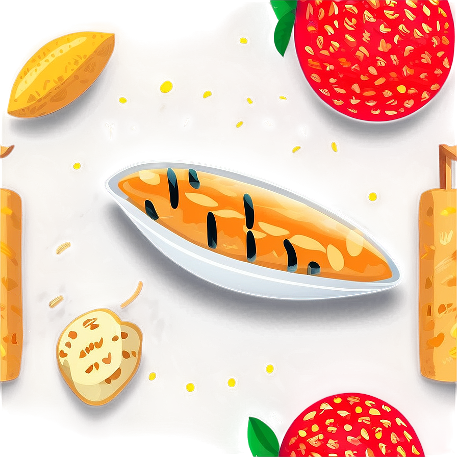 Playful Food Graphics Png 94 PNG image