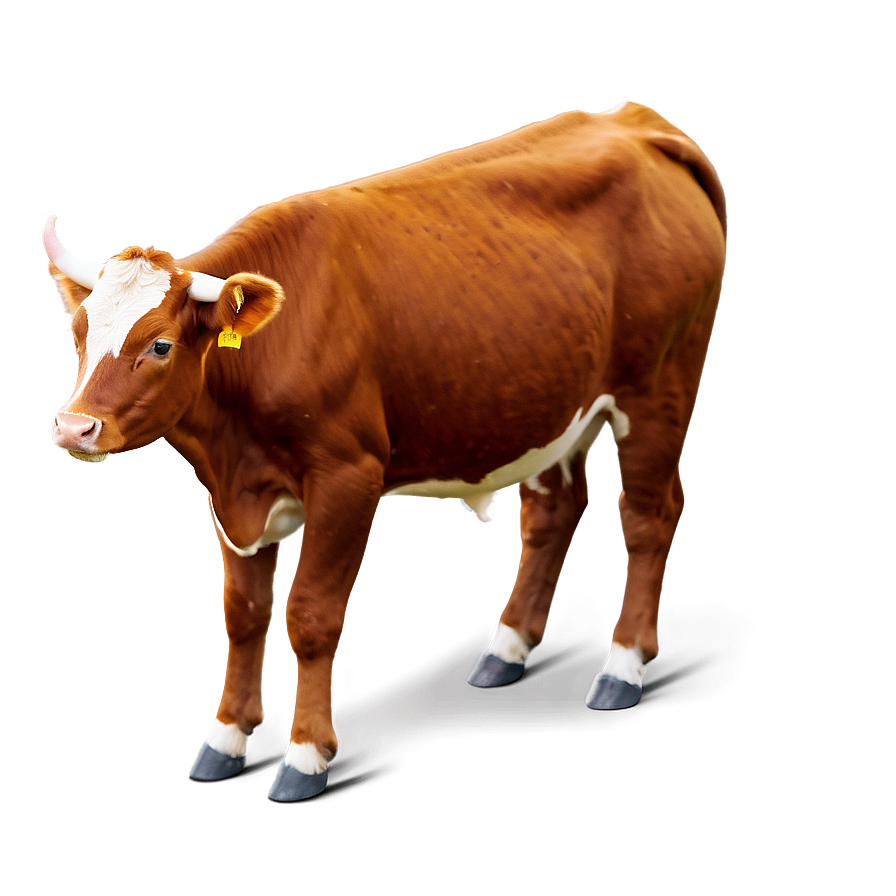 Playful Heifer Png 06282024 PNG image