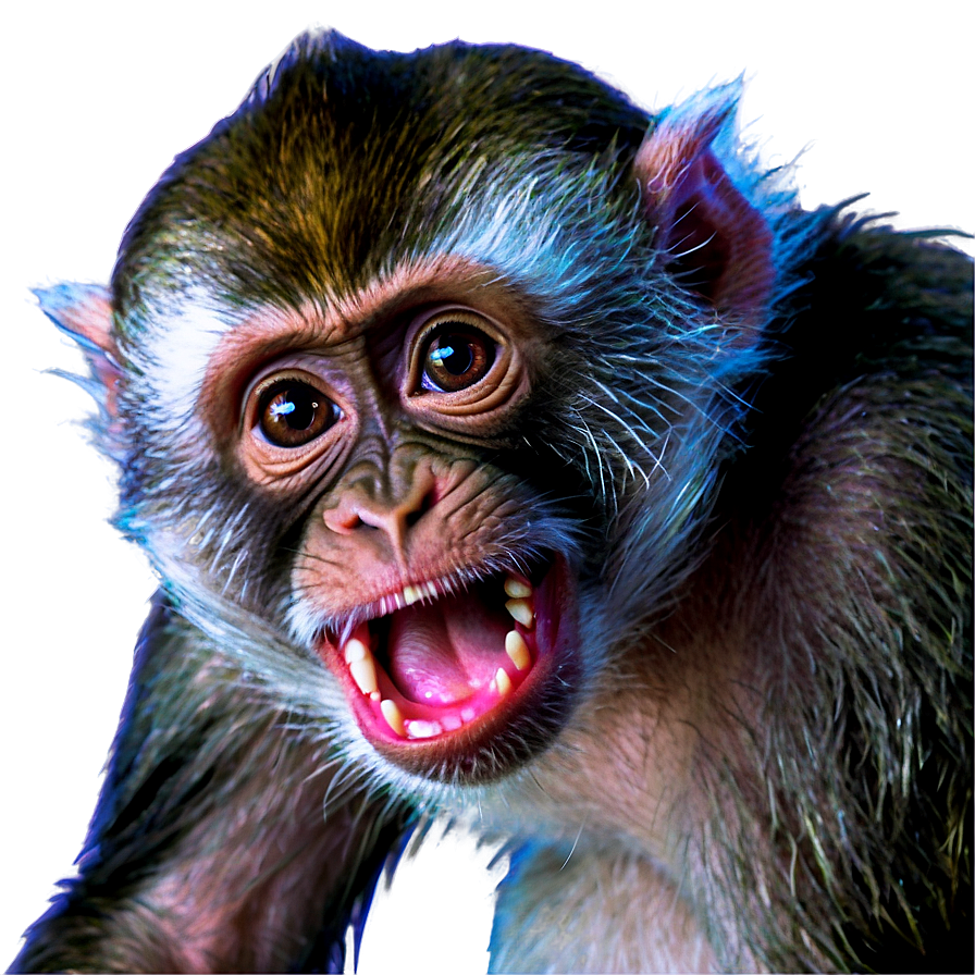 Playful Monkey Png 05042024 PNG image