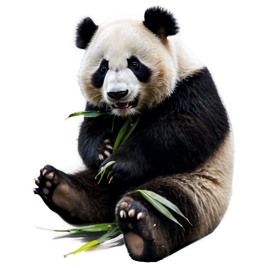 Playful Panda Graphic Png Uob PNG image