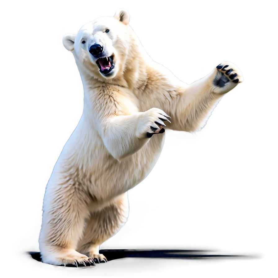 Playful Polar Bear Png Ydh PNG image