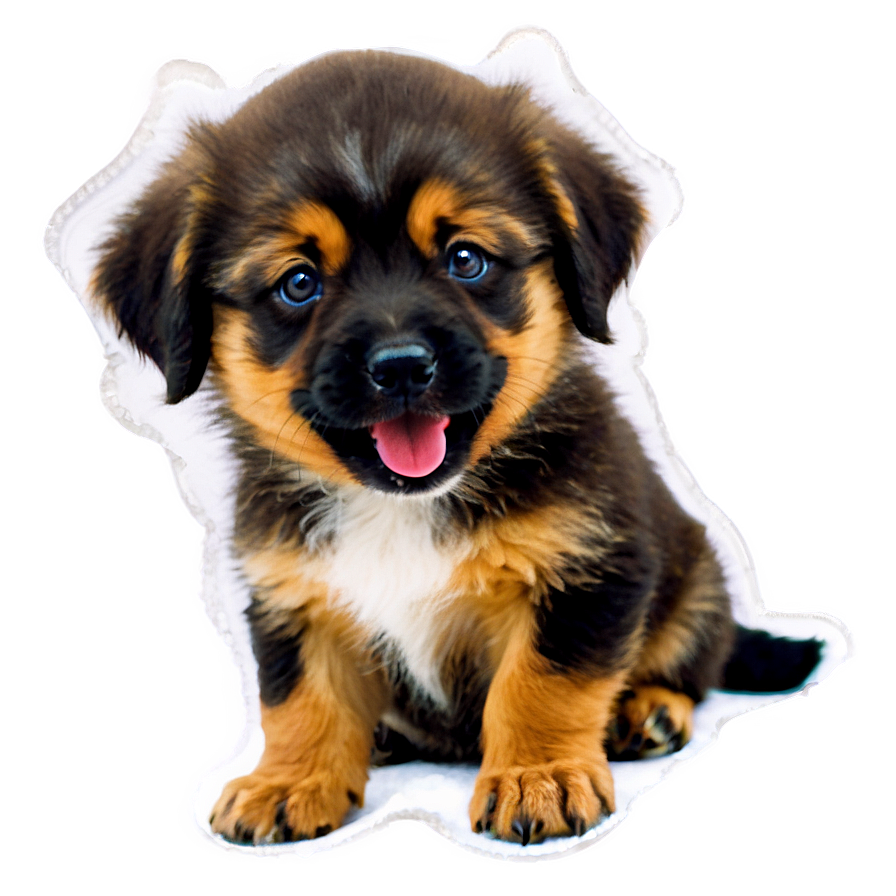 Playful Puppy Png 05062024 PNG image