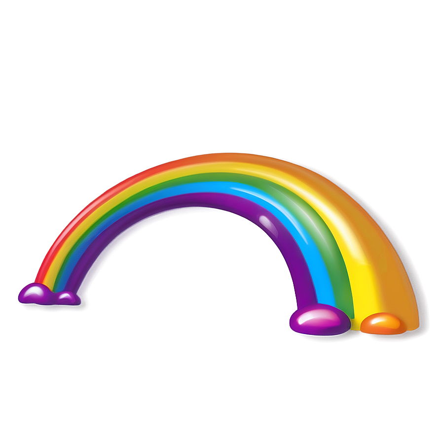 Playful Rainbow Emoji Png Dsp PNG image