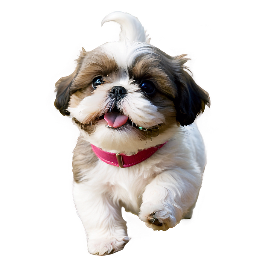 Playful Shih Tzu Puppies Png 99 PNG image