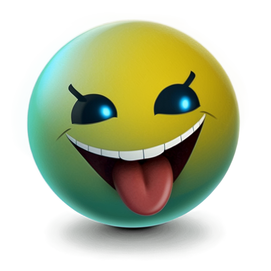 Playful Smile Emoji Png 05242024 PNG image