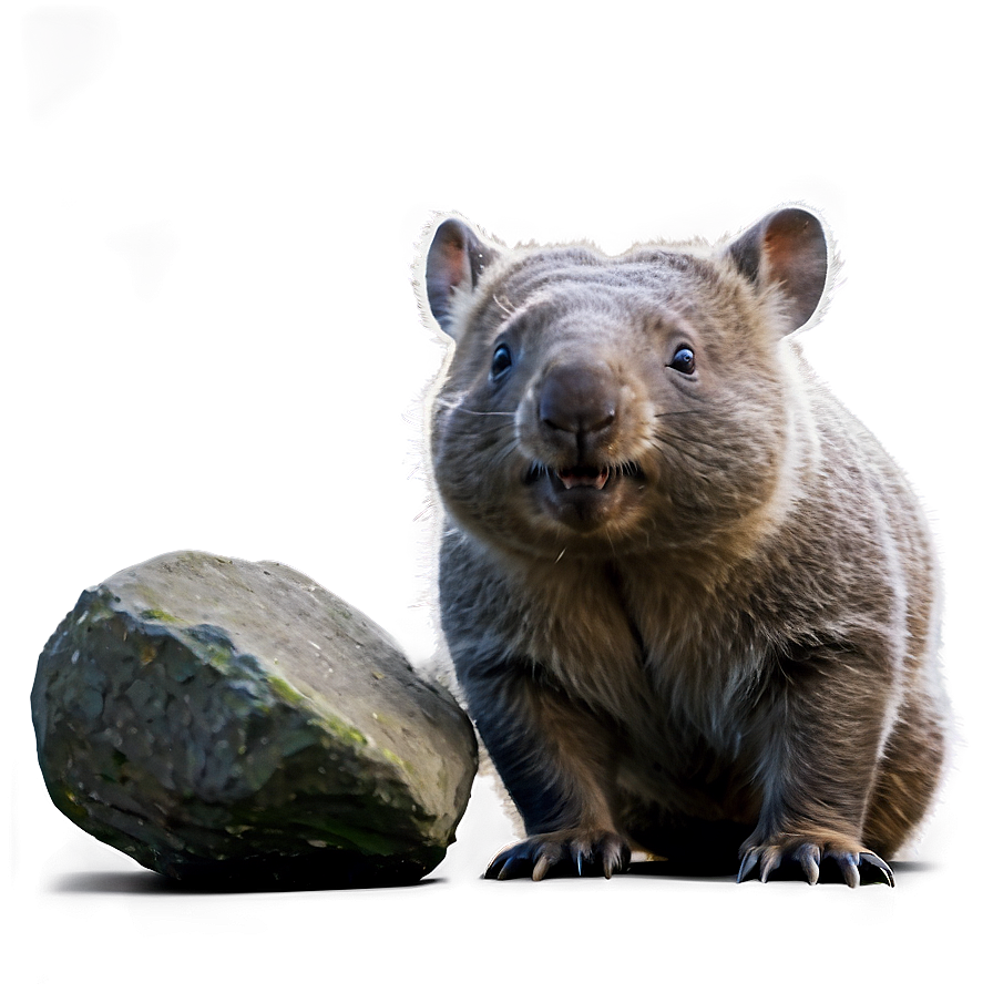 Playful Wombat Png Xtq PNG image