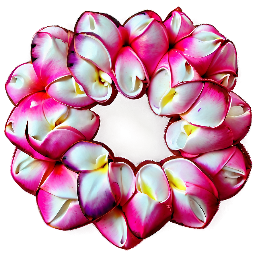 Plumeria Hawaiian Lei Png Byf PNG image