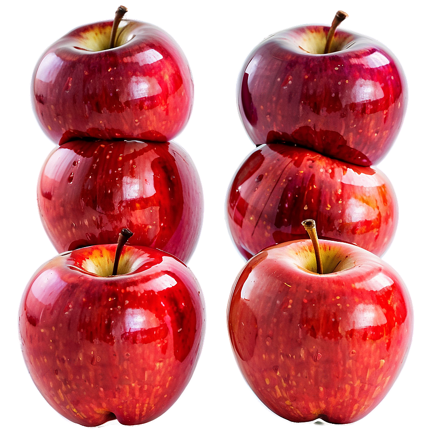 Plump Red Apple Png 06272024 PNG image