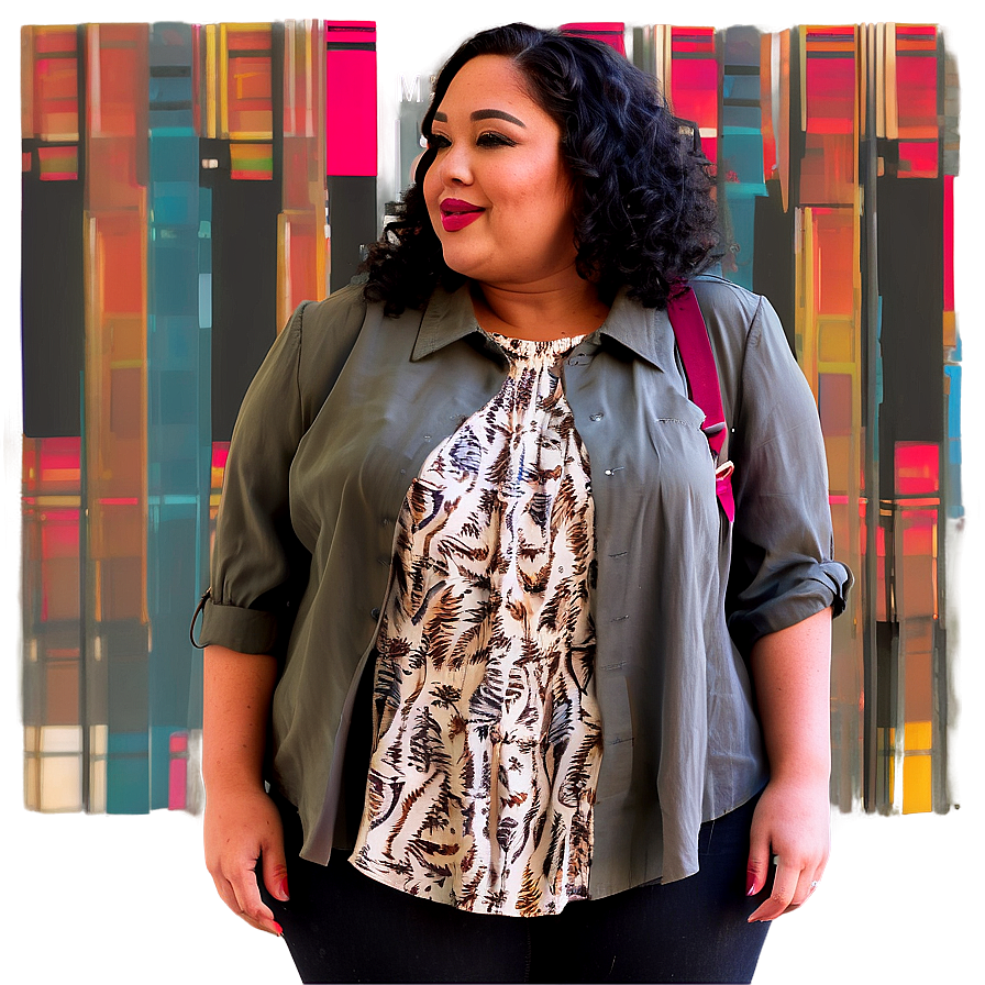 Plus Size Outfit Ideas Png 39 PNG image