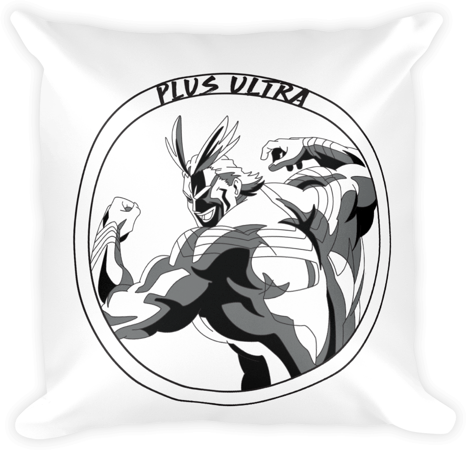 Plus Ultra Anime Body Pillow PNG image