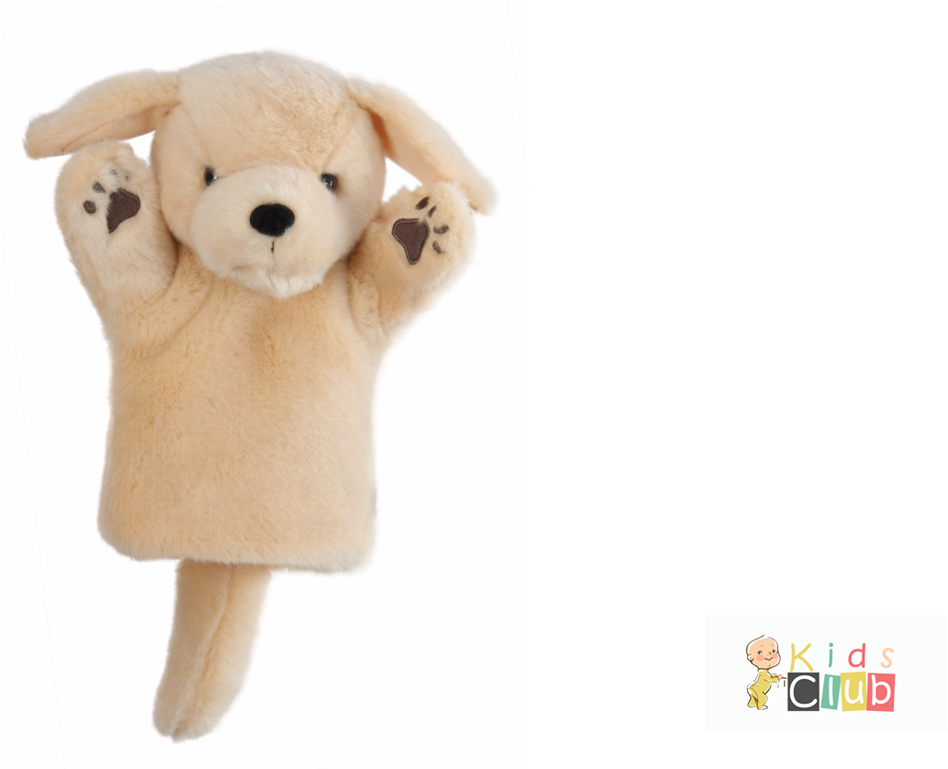 Plush Dog Puppet Kids Club PNG image