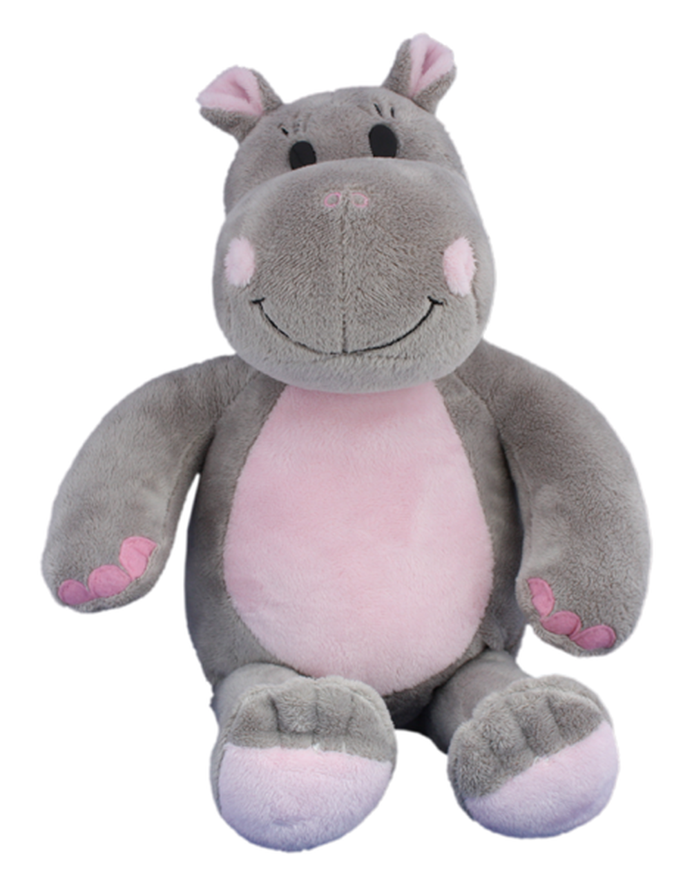 Plush Hippo Toy PNG image