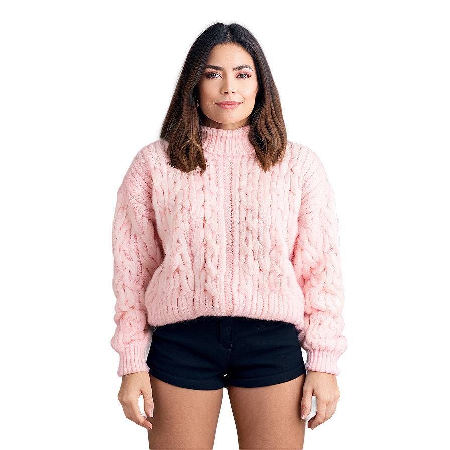 Plush Pink Sweater Png Bqh97 PNG image