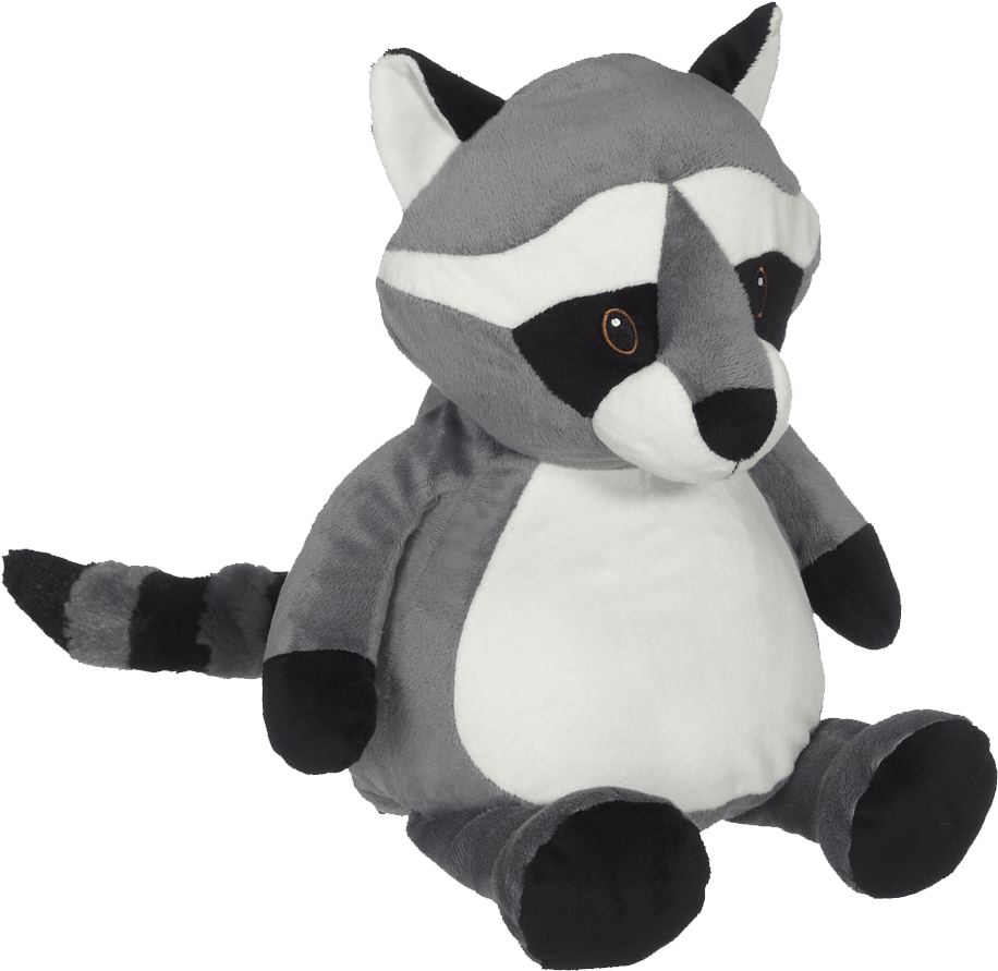 Plush Raccoon Toy PNG image