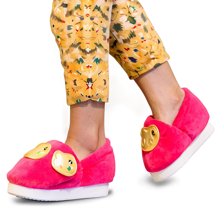 Plush Slippers Png Hqm PNG image