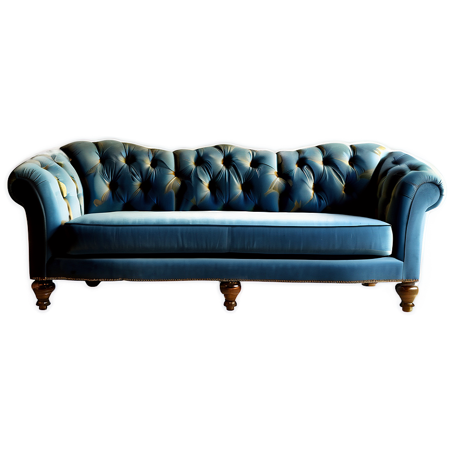 Plush Velvet Sofa Png Mtv80 PNG image