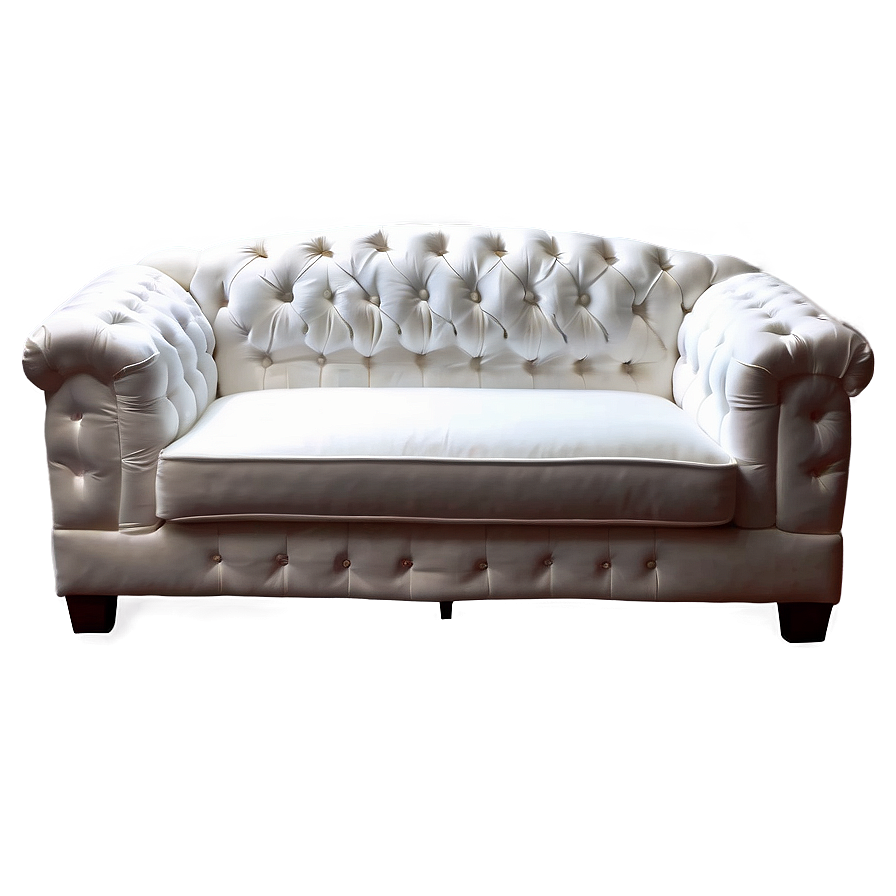 Plush White Couch Png 43 PNG image