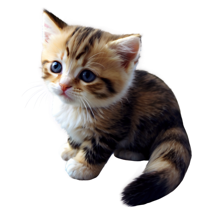 Plushy Kitten Png Pqs35 PNG image