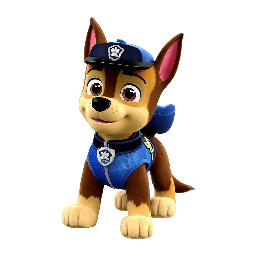Png Of Chase From Paw Patrol 75 PNG image