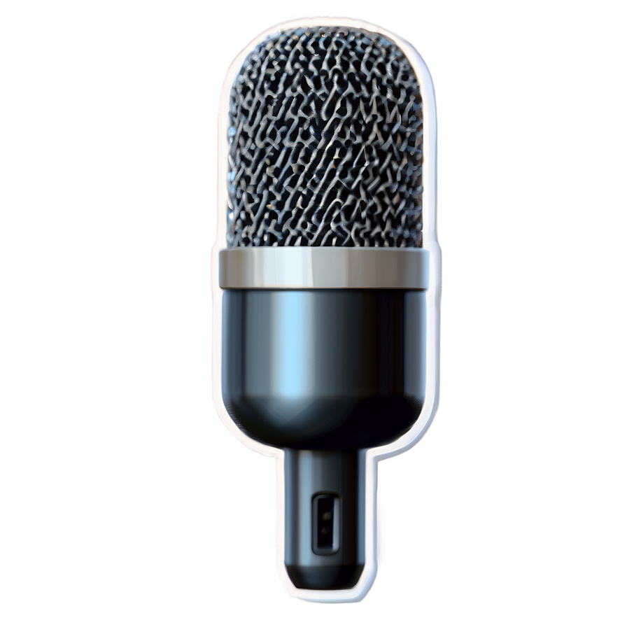 Podcast Mic With Volume Control Png 06202024 PNG image