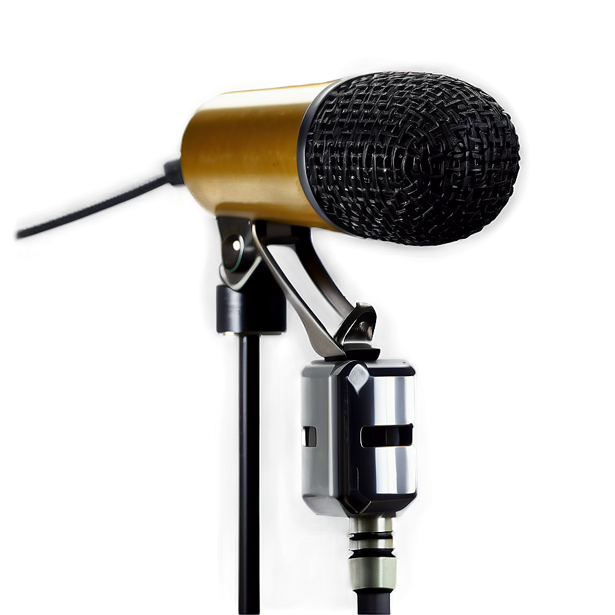 Podcast Microphone On Stand Png 41 PNG image